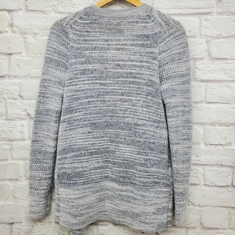 ANN TAYLOR LOFT Open Front Alpaca Cardigan Sz S - Picture 7 of 11